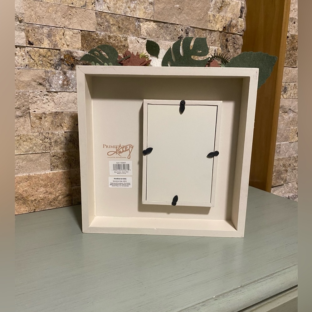 🌿🌸🌱🪷Naturecore Embellished Box Picture Frame NWOT - Picture 4 of 4